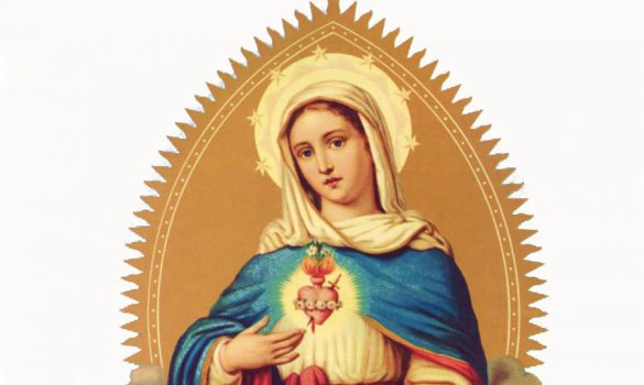 Il cuore della Madonna Immacolata